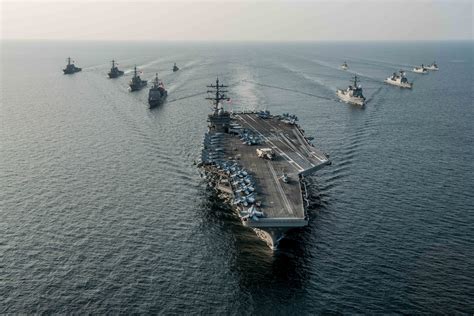 US Navy Carrier Strike Group: Power Projection at Sea