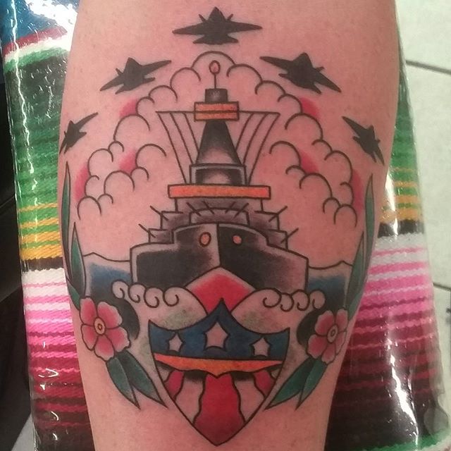 Us Navy Forearm Tattoo Veteran Ink