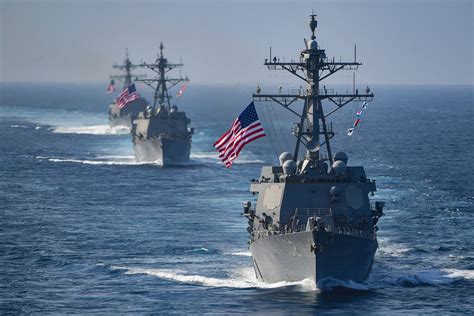 Us Navy Ships In Barents Sea Near Russia 1St Time Since 1980S Defense News