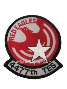 Usaf Air Force Black Ops 4477Th Red Eagles Test And Evaluation Squadron Patch Ebay