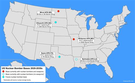 Usaf Plans To Expand Nuclear Bomber Bases Federation Of American Scientists