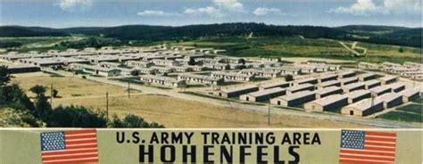 Usag Hohenfels Army Base Truppenubungsplatz Germany