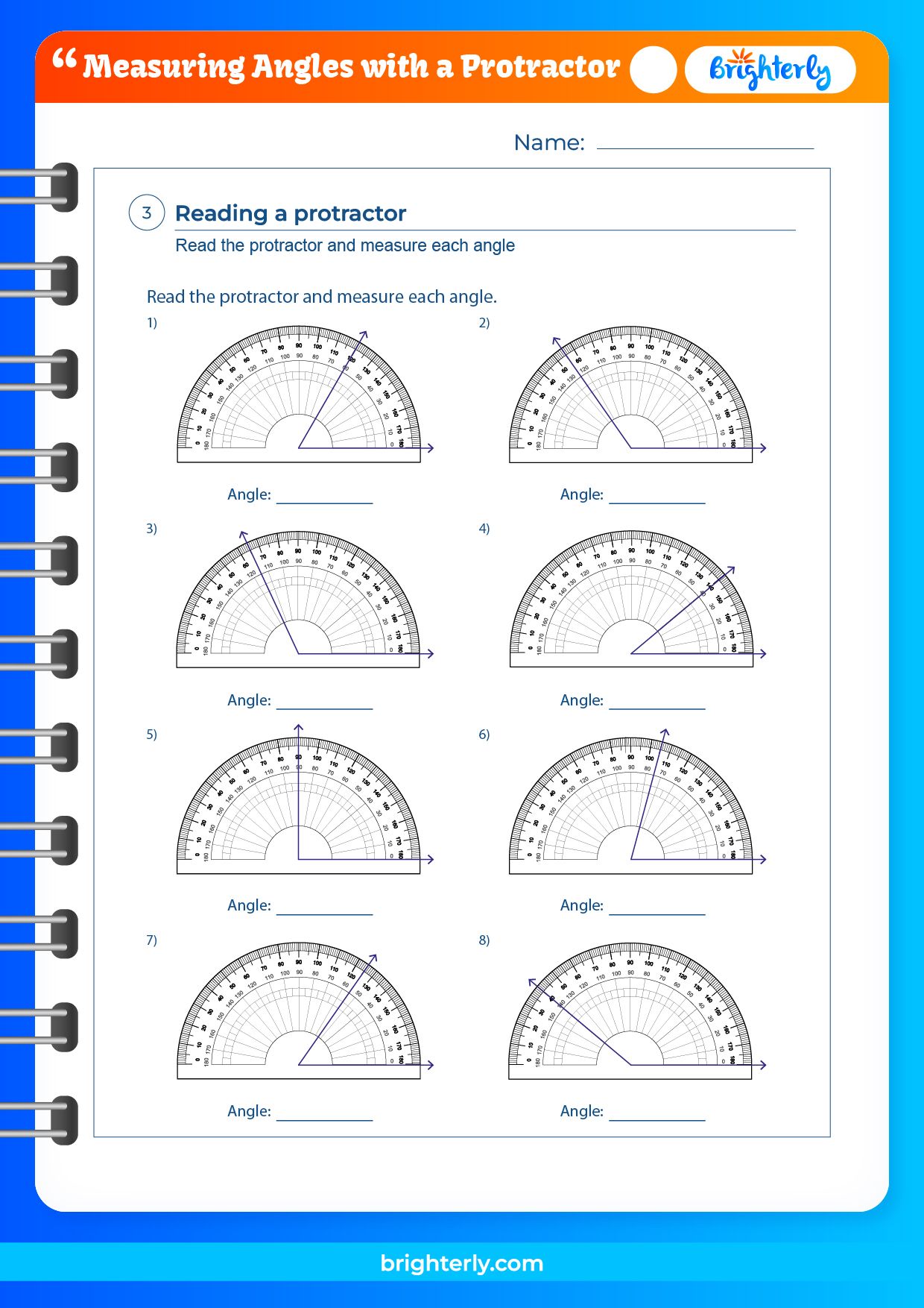 Mastering Measurements with a Protractor Worksheet Guide