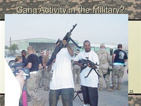 Military Action Against Gangs