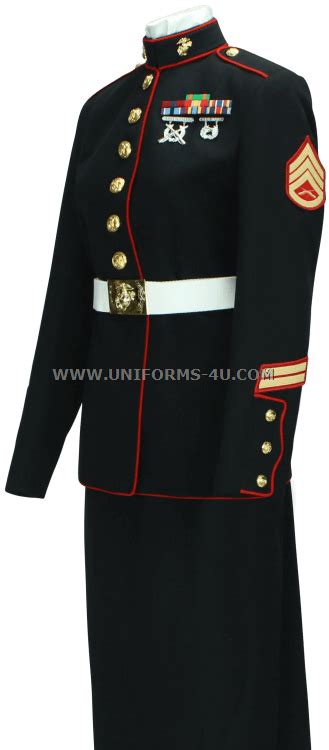 Usmc Female Enlisted Blue Dress Uniform A And B