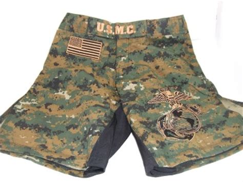 Usmc Marines Marpat Camo Mma Pt S T Comp Board Shorts Fight Shorts Sizes S 4Xl