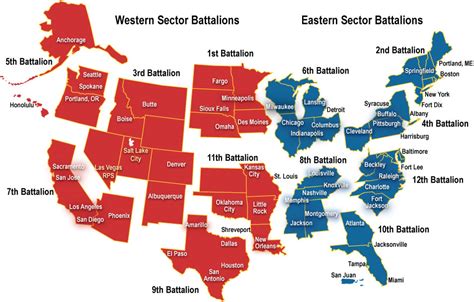 Usmc Recruiting District Map