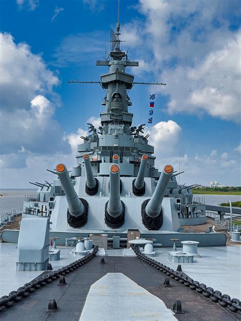 Uss Alabama Bb 60 Battleship