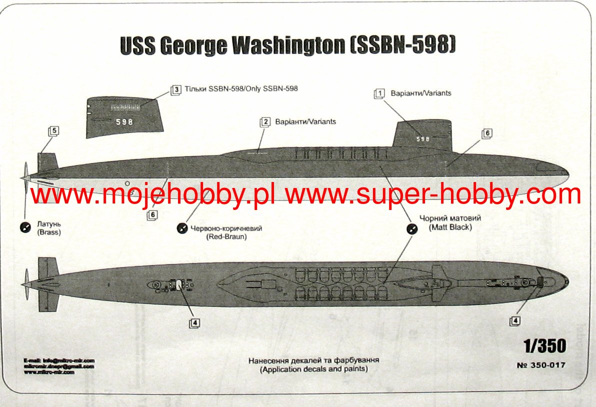 Uss George Washington Ssbn 598