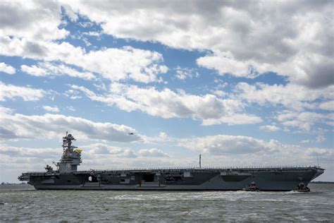 Uss Gerald R Ford Conhorgrier