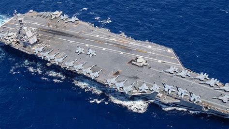 Uss Gerald R Ford Is America S Newest Carrier To Deploy We Are The Mighty