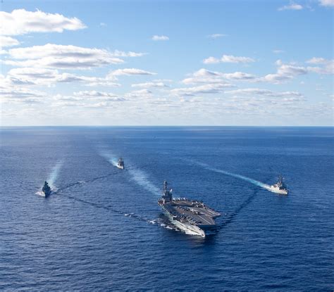 Uss Gerald R Ford Strike Group Heads Home After Deploying To Eastern Mediterranean Following