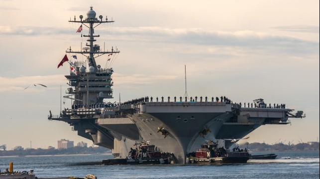 Uss Harry S Truman Carrier Group Staying In Med On Current Deployment