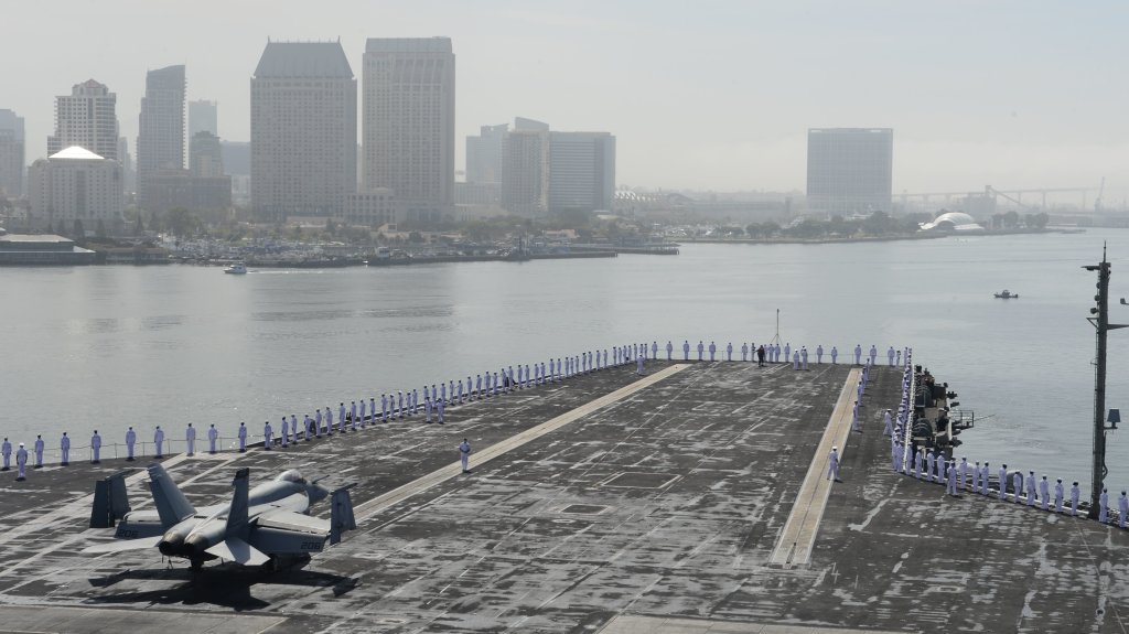 Uss Roosevelt Returns From 2Nd Deployment In Less Than 2 Years Nbc 7