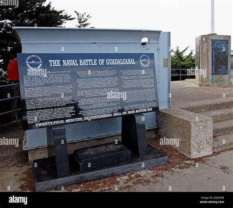 Uss San Francisco Naval Battle Of Quadalcanal Memorial In San Francisco