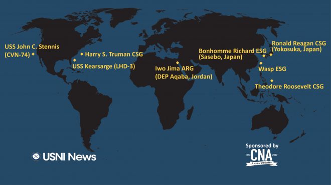 Uss Theodore Roosevelt Location Tracker