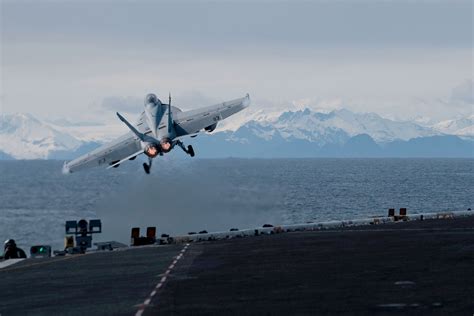 Uss Theodore Roosevelt Participates In Exercise Northern Edge 2019 Youtube