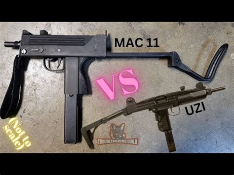 Uzi vs Mac 11: 5 Key Differences Revealed