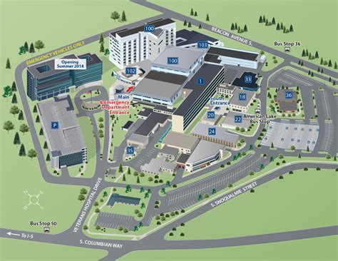 Va Hospital Seattle Map