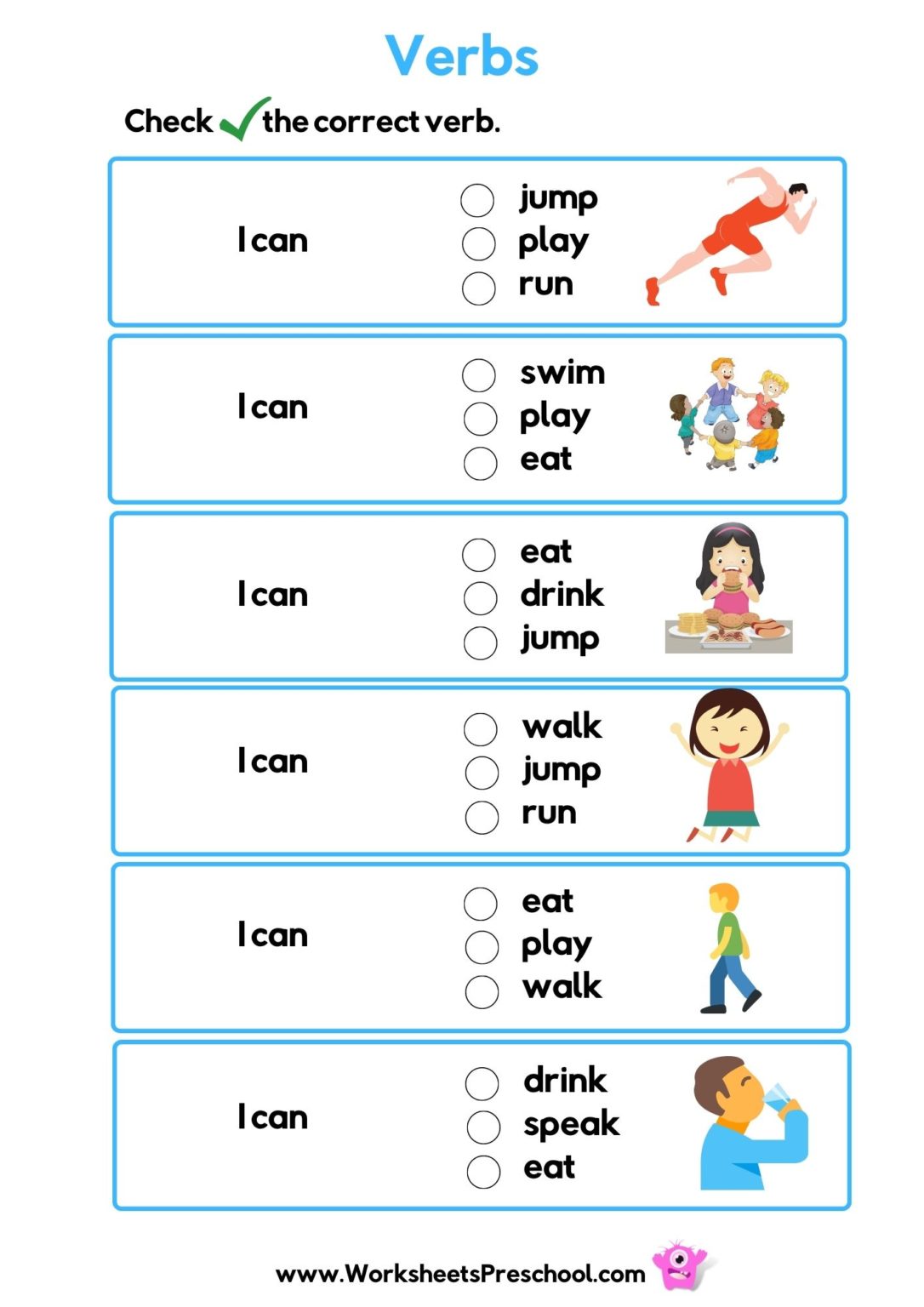 5 Fun Verb to Be Worksheets for Beginners