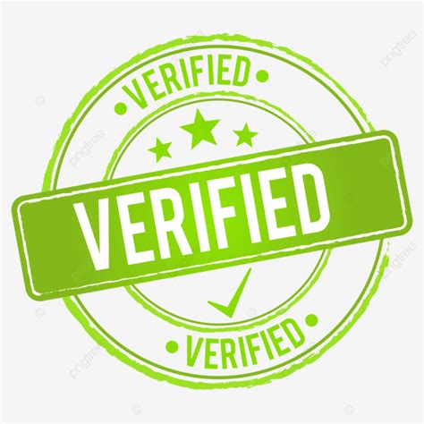 Verified Stamp Vector Verified Correct Stamp Png And Vector With Transparent Background For