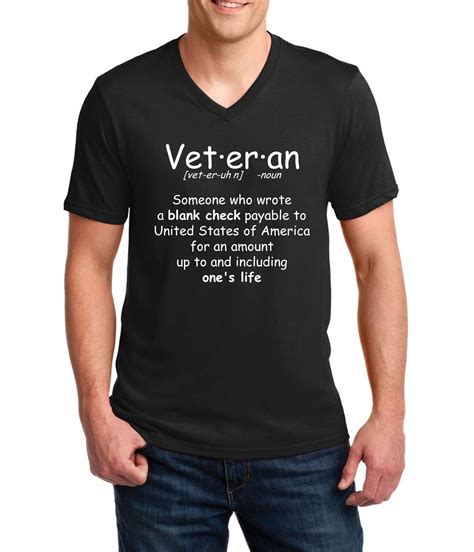 5 Veteran Tee Shirts