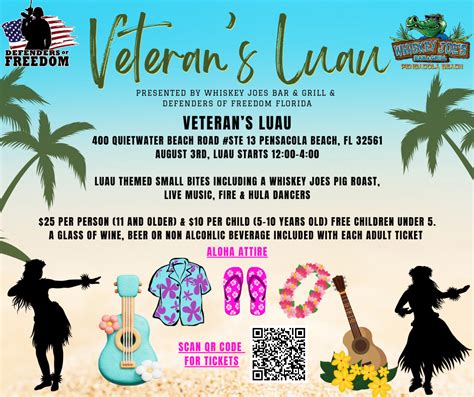 5 Veterans Day Luau Tips