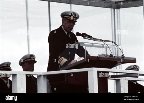 Vice Admiral Bernard M Kauderer Commander Submarine Force United