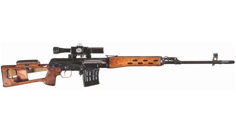 Vietnam Captured Ishevsk Svd Dragunov Sniper Rifle With Scope Rock Island Auction