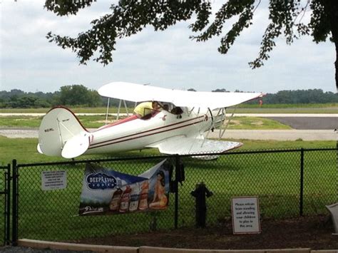 Vintage Bi Plane Parked Patio Side Picture Of 57Th Fighter Group Restaurant Atlanta Tripadvisor