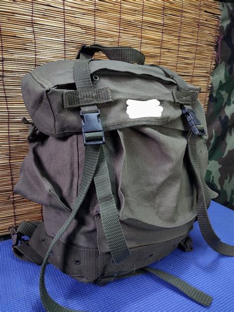 Vintage Military Jungle Pack Bag Military Army Backpack Air Force Hiking Traveling Bag Luggage