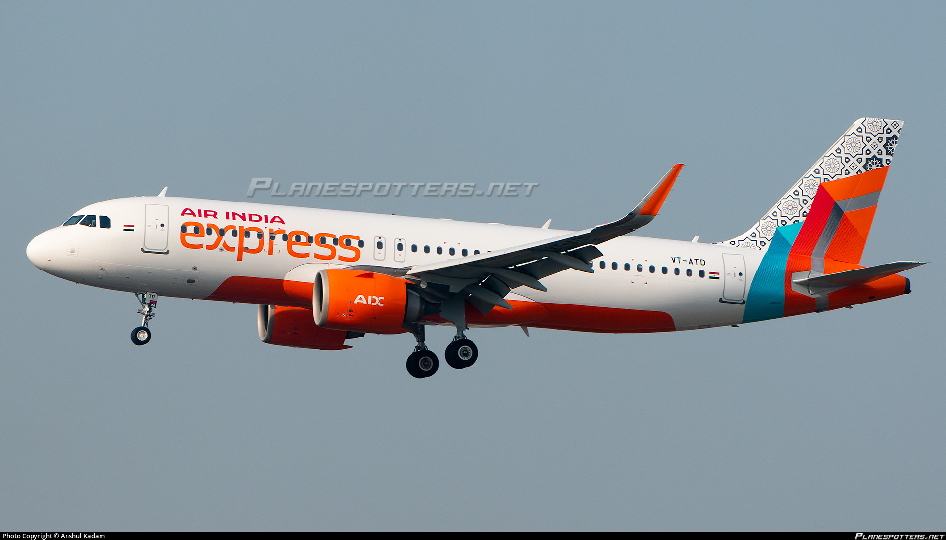 Vt Atd Air India Express Airbus A320 251N Photo By Anshul Kadam Id 1495004 Planespotters Net