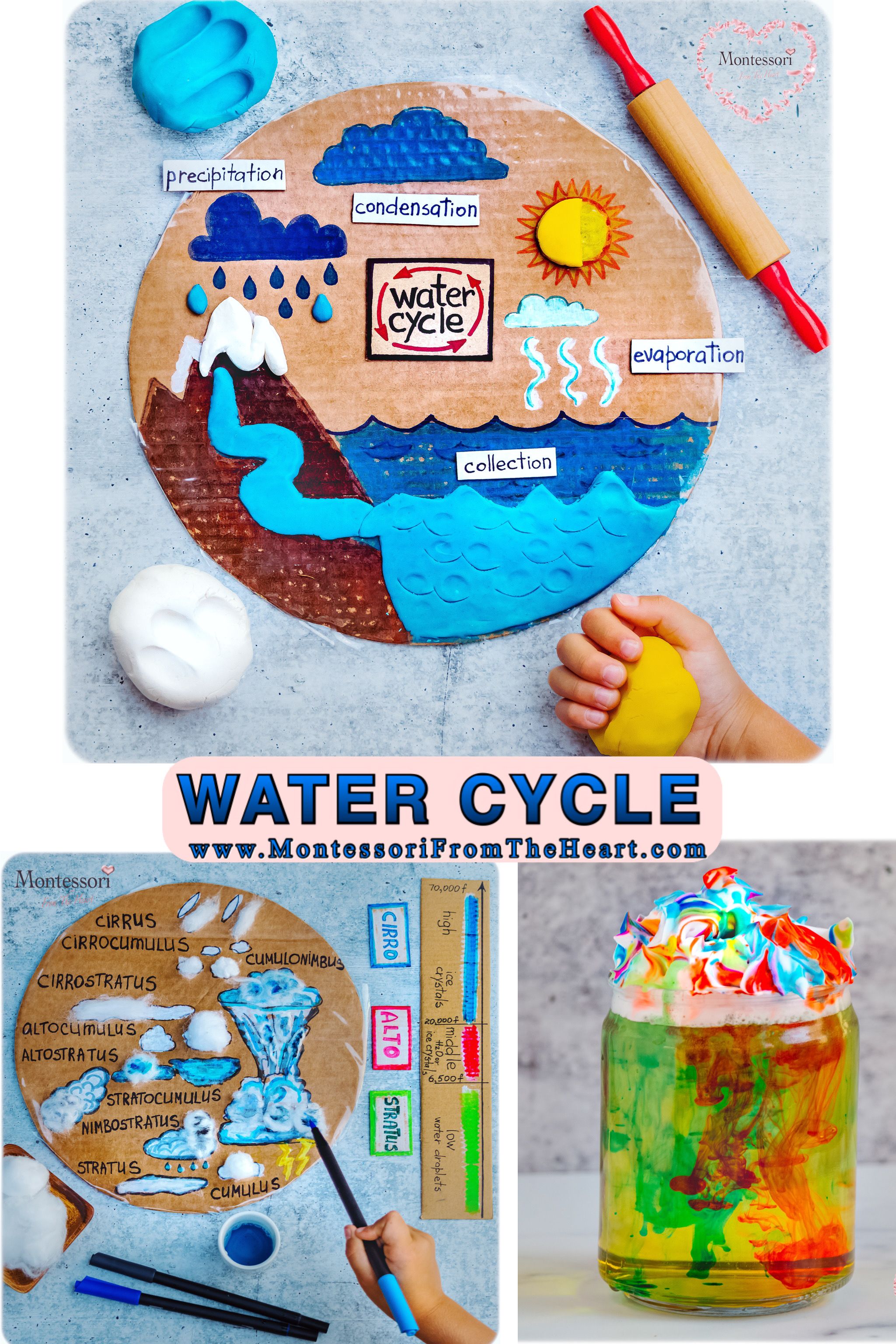 Water Cycle Activities Earth Science Activities Labeling Activities