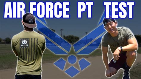 We Tried The Us Air Force Fitness Test Without Any Practice I Us Air Force Pt Test Workout Youtube