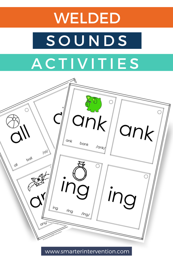 Welded Sounds Activities For All Ang Ank Ing Ink Phonics