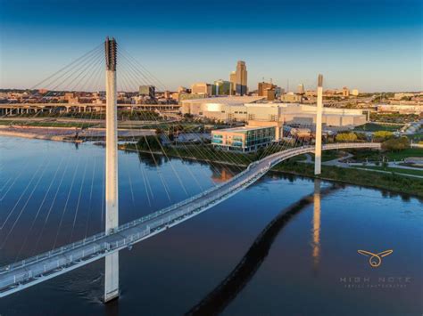 What A Fabulous Place To Explore History And View Omaha Bob Kerrey Pedestrian Bridge Omaha