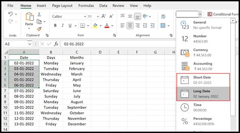 5 Excel Date Tips