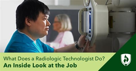 What Does A Radiologic Technologist Do An Inside Look At The Job