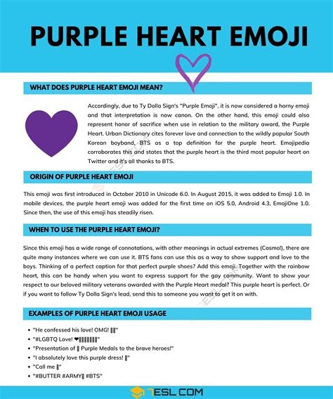 Purple Heart Meaning