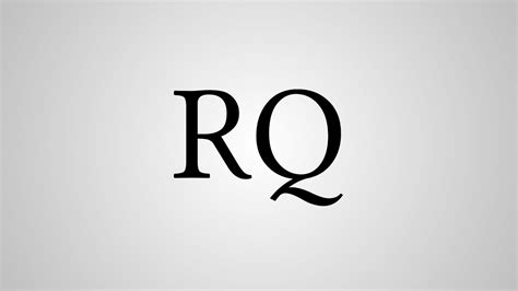 5 Meanings of RQ You Need to Know