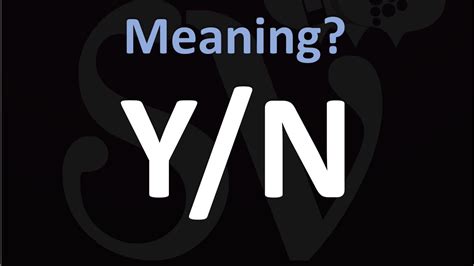 5 Ways YN Means