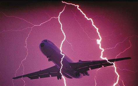 What Happens When Lightning Hits An Aeroplane Telegraph