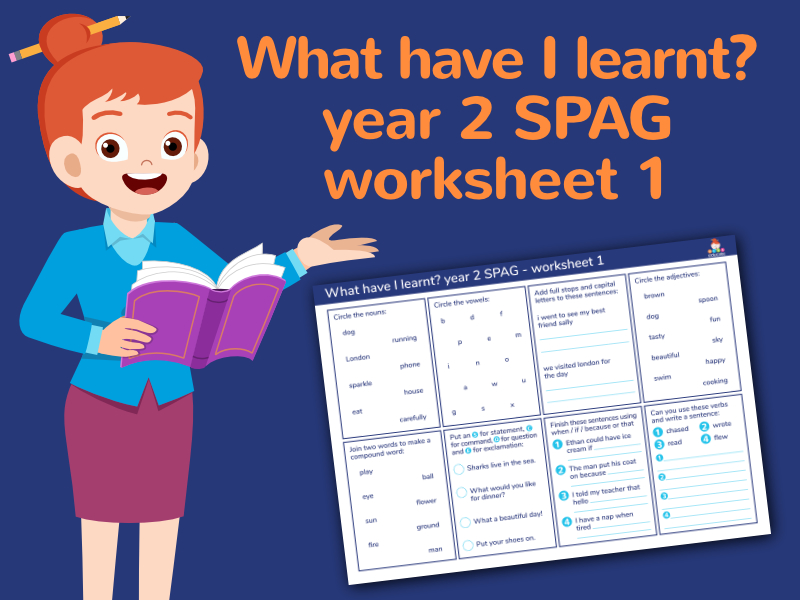 What Have I Learnt Year 2 Spag Worksheet 1 Teaching Resources