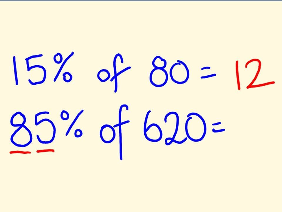 What Is 20 Percent Of 750 Percentage Trick Solve Precentages Mentally Percentages Made