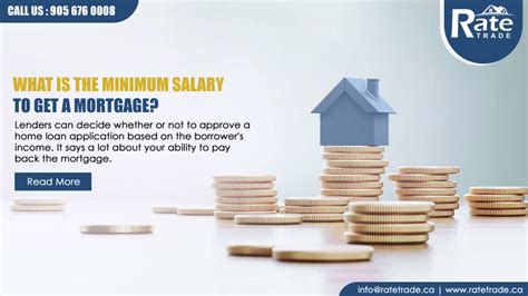 What Is The Minimum Salary To Get A Mortgage Ratetrade Ca