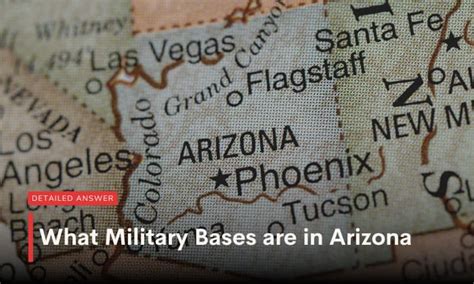 What Military Bases Are In Arizona List Of 8 Bases