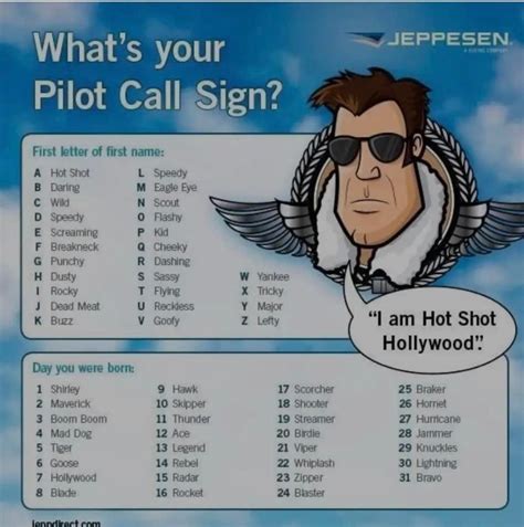 What S Your Pilot Callsign R Shittyaskflying