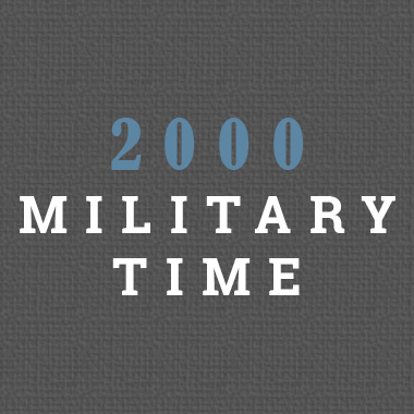 What Time Is 2000 Military Time