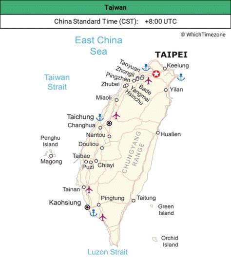 Taiwan's Time Zone Revealed in 1 Minute