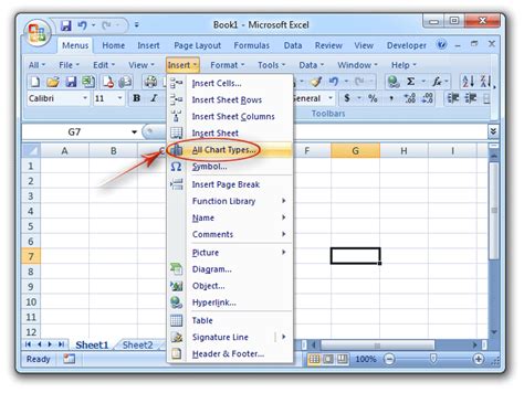 5 Excel Tool Locations